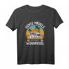 Echte Mädels fahren Wohnmobil - Lustiges Camping T-Shirt Geschenk für Camper Frauen, Wohnmobil Fans & Geburtstags- oder Muttertagsgeschenk