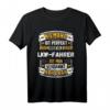 Niemand ist Perfekt aber als LKW-Fahrer Spruch T-Shirt – Lustiges Geschenk für Berufskraftfahrer, Trucker & Fernfahrer zum Geburtstag & Weihnachten