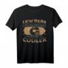 HapMonkey LKW Fahrer T-Shirt - Coole Geschenkidee für Truck Fahrer mit Spruch 'LKW Papa wie ein normaler nur viel cooler'