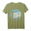 Whats SUP? Lustiges Stand Up Paddling T-Shirt - Perfektes Geschenk für Wassersportler, Paddler & Sommerliebhaber