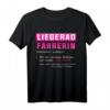 Beste Liegerad Fahrerin Definition Liegeradfahrer Geschenk T-Shirt – Lustiges Damen-Shirt für Radfahrinnen zum Geburtstag, Weihnachten & Vereinssport