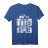 Staplerfahrer Sprüche T-Shirt – Lustiges Lager- und Staplerfahrer Outfit für Geburtstag, Weihnachten & Arbeitskollegen