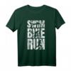 Triathlon T-Shirt Schwimmen Fahrrad Fahren Laufen - Witziges Geschenk für Sportliebhaber zu Weihnachten & Geburtstag