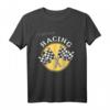 Retro Vintage Sunset Ich würde lieber Rennen fahren - Formel Rennshirt für Motorsportfans, Rennfahrer & Retro-Liebhaber