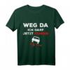 Weg da Ich darf jetzt fahren Führerschein bestanden Geschenk T-Shirt – Lustiges T-Shirt für frischgebackene Fahrer & Fahranfänger