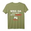Weg da Ich darf jetzt fahren Führerschein bestanden Geschenk T-Shirt – Lustiges T-Shirt für frischgebackene Fahrer & Fahranfänger
