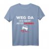 Weg da Ich darf jetzt fahren Führerschein bestanden Geschenk T-Shirt – Lustiges T-Shirt für frischgebackene Fahrer & Fahranfänger