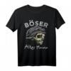 Böser Alter Mann Biker Motoradfahrer Trike Fahrer T-Shirt – Totenkopf Design für leidenschaftliche Motorradfahrer und Biker-Club Mitglieder