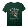 Böser Alter Mann Biker Motoradfahrer Trike Fahrer T-Shirt – Totenkopf Design für leidenschaftliche Motorradfahrer und Biker-Club Mitglieder