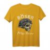 Böser Alter Mann Biker Motoradfahrer Trike Fahrer T-Shirt – Totenkopf Design für leidenschaftliche Motorradfahrer und Biker-Club Mitglieder