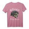 Böser Alter Mann Biker Motoradfahrer Trike Fahrer T-Shirt – Totenkopf Design für leidenschaftliche Motorradfahrer und Biker-Club Mitglieder