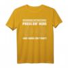Funny Rider Biker T-Shirt – Press Em' Here And Hang On Tight, perfekte Geschenkidee für Motorradfahrer und Biker-Fans
