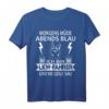LKW Fahrer T-Shirt mit Lustigem Spruch - Morgens Müde Abends Blau, Perfektes Geschenk für Kraftfahrer, Fernfahrer & Berufskraftfahrer zu Geburtstag, Weihnachten & Vatertag