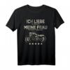 Ich liebe es wenn meine Frau mich Motorrad fahren lässt T-Shirt – Lustiges Geschenk für Biker, Opa & Rentner mit Chopper-Liebe