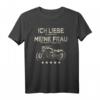 Ich liebe es wenn meine Frau mich Motorrad fahren lässt T-Shirt – Lustiges Geschenk für Biker, Opa & Rentner mit Chopper-Liebe