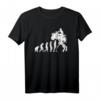 Herren Quad Fahrer ATV Quad Biker Evolution T-Shirt – Perfekt für Motorsport, Offroad & Geburtstagsgeschenke für Quad- und Geländefahrzeug-Fans