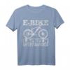 E-Bike Radfahrer Elektrofahrrad T-Shirt – Lustiges Fahrrad Motiv, Perfekt für E-Bike Fans & Radfahrer