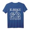 E-Bike Radfahrer Elektrofahrrad T-Shirt – Lustiges Fahrrad Motiv, Perfekt für E-Bike Fans & Radfahrer