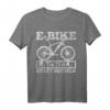 E-Bike Radfahrer Elektrofahrrad T-Shirt – Lustiges Fahrrad Motiv, Perfekt für E-Bike Fans & Radfahrer