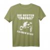 Herren Die besten Väter fahren Quad Papa Geschenk T-Shirt - Perfekt zum Geburtstag & Vatertag für quad-begeisterte Väter