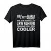 Herren LKW Fahrer Tiefbett Fahrer Fernfahrer Schwertransport Fahrer T-Shirt – Perfektes Geschenk für Berufskraftfahrer, Väter & Kollegen in Speditionen