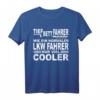 Herren LKW Fahrer Tiefbett Fahrer Fernfahrer Schwertransport Fahrer T-Shirt – Perfektes Geschenk für Berufskraftfahrer, Väter & Kollegen in Speditionen