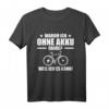 Warum ich ohne Akku fahre weil ich es kann! - Lustiges Rennrad T-Shirt für Fahrradfahrer, perfekt als Geschenk zu Geburtstag oder Weihnachten