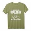 Warum ich ohne Akku fahre weil ich es kann! - Lustiges Rennrad T-Shirt für Fahrradfahrer, perfekt als Geschenk zu Geburtstag oder Weihnachten