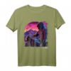 Synthwave Motorradfahrer Vaporwave Punk Rocker Street Bike T-Shirt - Stylisches Retro-Design für Motorradliebhaber und Punk Fans