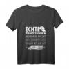 Damen Echte Prinzessinnen LKW Brummi Fahrerin Geschenk T-Shirt mit V-Ausschnitt – Lustiges Design für Berufskraftfahrerinnen zu Weihnachten & Geburtstag