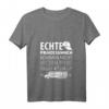 Damen Echte Prinzessinnen LKW Brummi Fahrerin Geschenk T-Shirt mit V-Ausschnitt – Lustiges Design für Berufskraftfahrerinnen zu Weihnachten & Geburtstag