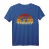 Vintage Sonne BMX Geschenk für BMX-Fahrer - Retro T-Shirt mit Sonnenuntergang, ideal für Geburtstag & Weihnachten