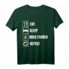 Eat, Sleep, Mais Fahren, Repeat - Landwirt T-Shirt für Bauern, Dorfkinder & Landwirtschaftsfreunde