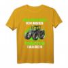Aus Dem Weg Ich Muss Traktor Fahren - Lustiges Trecker T-Shirt für Landwirte & Traktor Fans, Damen & Herren