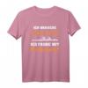 Rudern Ruderer Rudersport T-Shirt - Perfektes Outfit für Ruderboot, Team & Wettkämpfe mit Motiv 'Ich fahre mit Muskelkraft'