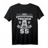 Herren Fernfahrer 55 Jahre Geburtstag Trucker LKW Fahrer T-Shirt – Perfektes Geschenk für Berufskraftfahrer & Speditionsmitarbeiter
