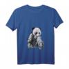 Damen Riesenpanda mit Jungen, die Motorräder fahren T-Shirt mit V-Ausschnitt – Lustiges Tiermotiv für Tierliebhaber und Motorradfans