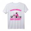 Coole Mädchen fahren Go Kart T-Shirt – Lustiges Geschenk für Kartfahrerinnen, Kinder & Rennsport-Fans zum Geburtstag & Weihnachten