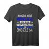 Lustiges Begleitfahrer BF3 T-Shirt - Geschenkidee für Schwertransportfahrer & LKW Begleitfahrzeugfahrer zum Vatertag & Geburtstag