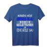 Lustiges Begleitfahrer BF3 T-Shirt - Geschenkidee für Schwertransportfahrer & LKW Begleitfahrzeugfahrer zum Vatertag & Geburtstag