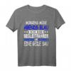 Lustiges Begleitfahrer BF3 T-Shirt - Geschenkidee für Schwertransportfahrer & LKW Begleitfahrzeugfahrer zum Vatertag & Geburtstag