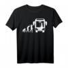 Lustiges Busfahrer T-Shirt - Busfahren, Fahrer Evolution, Fun & Originell für Busfahrer & Verkehrsliebhaber