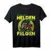 Traktor Echte Helden fahren Gelbe Felgen Farmer T-Shirt – Lustiges Geschenk für Bauern, Landwirte & Traktorliebhaber