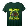 Traktor Echte Helden fahren Gelbe Felgen Farmer T-Shirt – Lustiges Geschenk für Bauern, Landwirte & Traktorliebhaber
