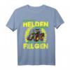 Traktor Echte Helden fahren Gelbe Felgen Farmer T-Shirt – Lustiges Geschenk für Bauern, Landwirte & Traktorliebhaber