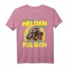 Traktor Echte Helden fahren Gelbe Felgen Farmer T-Shirt – Lustiges Geschenk für Bauern, Landwirte & Traktorliebhaber