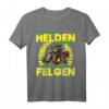 Traktor Echte Helden fahren Gelbe Felgen Farmer T-Shirt – Lustiges Geschenk für Bauern, Landwirte & Traktorliebhaber