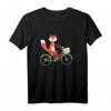 Fuchs Fahrrad Fahren Radfahrer Radsport Geschenk T-Shirt - Perfektes Geschenk für Fahrradfans zu Weihnachten, Geburtstag & Jubiläum