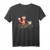 Fuchs Fahrrad Fahren Radfahrer Radsport Geschenk T-Shirt - Perfektes Geschenk für Fahrradfans zu Weihnachten, Geburtstag & Jubiläum
