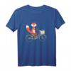 Fuchs Fahrrad Fahren Radfahrer Radsport Geschenk T-Shirt - Perfektes Geschenk für Fahrradfans zu Weihnachten, Geburtstag & Jubiläum